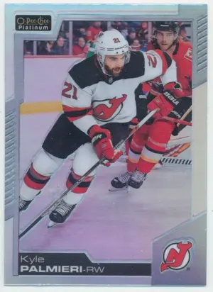 2020-21 O-PEE-CHEE PLATINUM - KYLE PALMIERI #87 RAINBOW