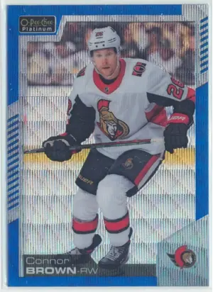 2020-21 O-PEE-CHEE PLATINUM - CONNOR BROWN #85 BLUE SURGE