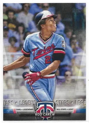 2018 Topps Update Salute #S-12 Rod Carew
