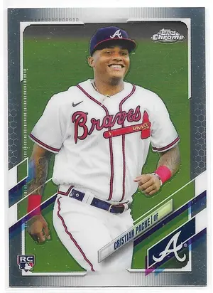 2021 Topps Chrome #178 Cristian Pache RC