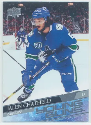 2020-21 UPPER DECK - JALEN CHATFIELD #452 YOUNG GUNS