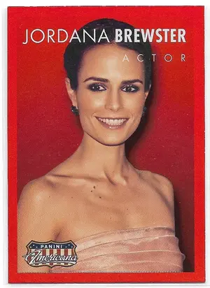 2015 Panini Americana Red #57 Jordana Brewster