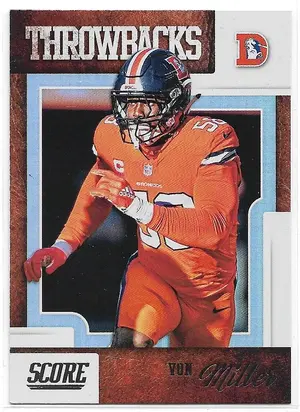 2019 Score Throwbacks #T-16 Von Miller