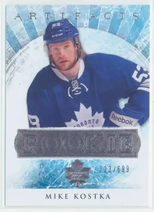 2012-13 ARTIFACTS - MIKE KOSTKA #RED225 ROOKIE 223/699