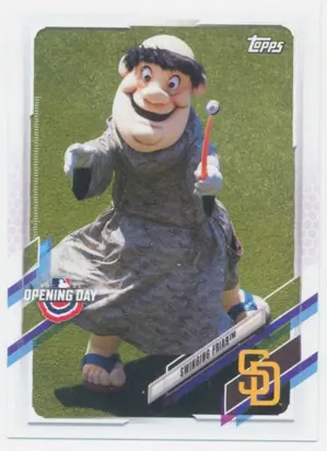 2021 Topps Opening Day - Swinging Friar #M-18 Mascots