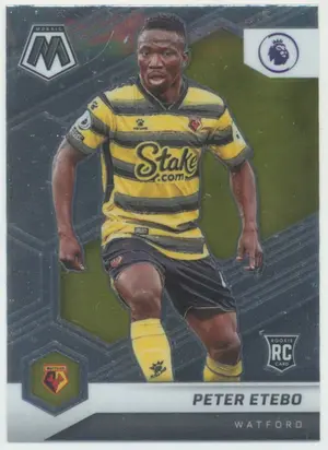 2021-22 Panini Mosaic Premier League - Peter Etebo #49 Rookie