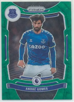 2021-22 Panini Prizm Premier League - Andre Gomes #102 Green Wave Prism Parallel