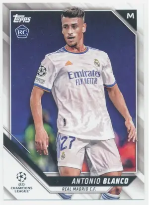 2021-22 Topps UEFA Champions League - Antonio Blanco #124 Rookie