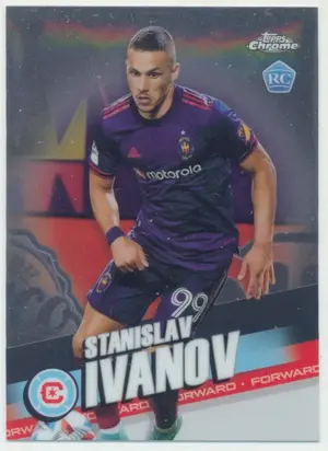 2022 Topps Chrome MLS - Stanislav Ivanov #155 RC