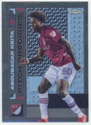 2022 Topps Chrome MLS - Aboubacar Keita #71 Pitch Prodogies RC