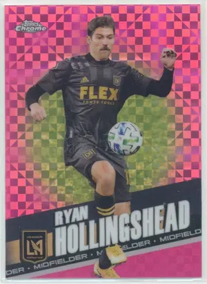 2022 Topps Chrome MLS - Ryan Hollingshead #30 Pink X-Fractor Parallel
