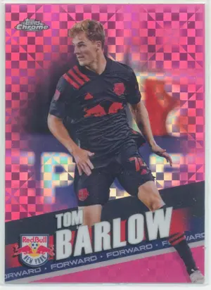 2022 Topps Chrome MLS - Tom Barlow #66 Pink X-Fractor Parallel