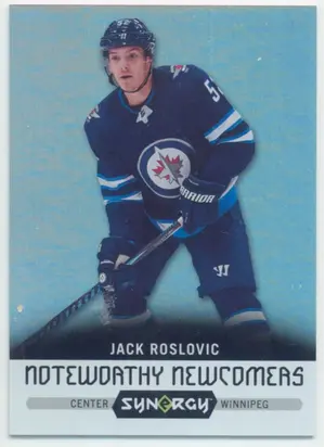 2017-18 SYNERGY - JACK ROSLOVIC #NN-6 NOTEWORTHY NEWCOMERS