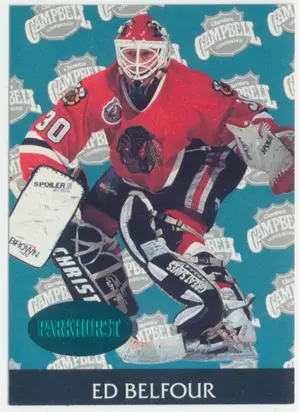 1992-93 PARKHURST - ED BELFOUR #461 ALL-STARS EMERALD ICE