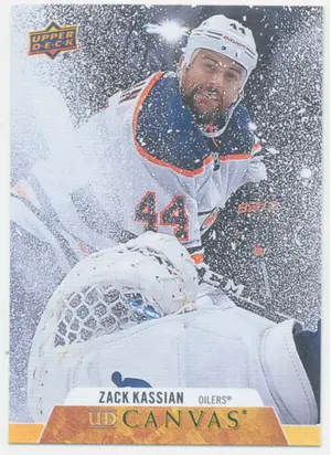 2020-21 UPPER DECK - ZACK KASSIAN #C34 UD CANVAS