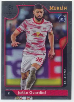 2021-22 Topps Merlin Collection Chrome UCL - Josko Gvardiol #81 Rookie