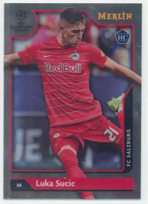 2021-22 Topps Merlin Collection Chrome UCL - Luka Sucic #101 Rookie