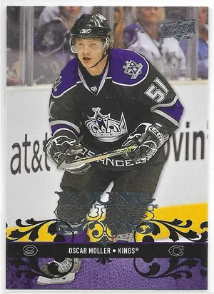 2008-09 Upper Deck #222 Oscar Moller RC (Young Guns)