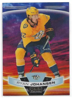 2019-20 OPC Platinum Sunset #6 Ryan Johansen