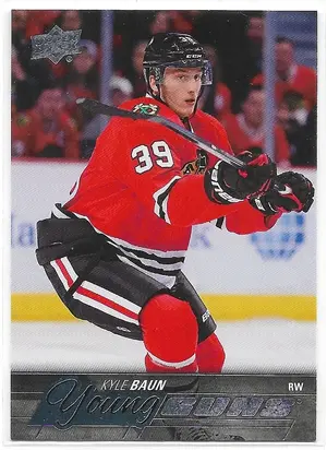 2015-16 Upper Deck #241 Kyle Baun RC (Young Guns)