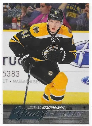 2015-16 Upper Deck #243 Joonas Kemppainen RC (Young Guns)