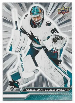 2023-24 Upper Deck Outburst Silver #611 Mackenzie Blackwood