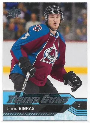 2016-17 Upper Deck #245 Chris Bigras RC (Young Guns)