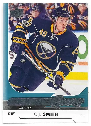 2017-18 Upper Deck #225 C.J. Smith RC (Young Guns)