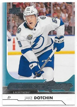 2017-18 Upper Deck #239 Jake Dotchin RC (Young Guns)
