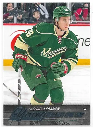 2015-16 Upper Deck #466 Michael Keranen RC (Young Guns)