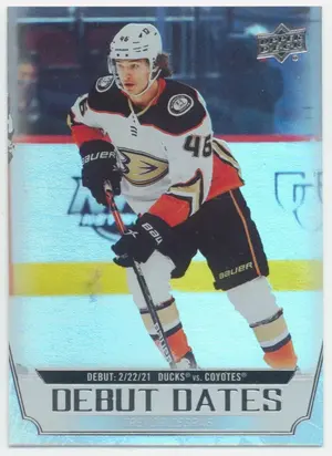 2022-23 UPPER DECK - TREVOR ZEGRAS #DD-13 DEBUT DATES