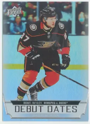 2022-23 UPPER DECK - MASON McTAVISH #DD-23 DEBUT DATES