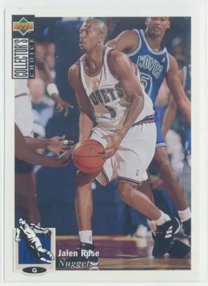 1994-95 Collector's Choice - Jalen Rose #238 RC