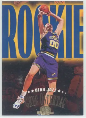 1995-96 Skybox Premium - Greg Ostertag #245 Rookie