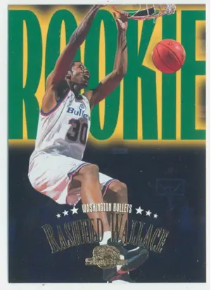 1995-96 Skybox Premium - Rasheed Wallace #248 Rookie