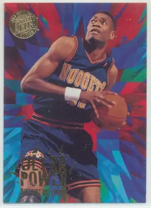 1995-96 Fleer Ultra - Dikembe Mutombo #7 Ultra Power Gold Medallion Parallel