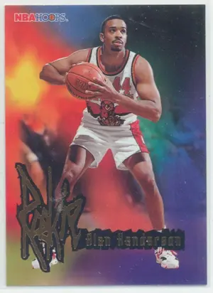 1995-96 NBA Hoops - Alan Henderson #251 Rookie