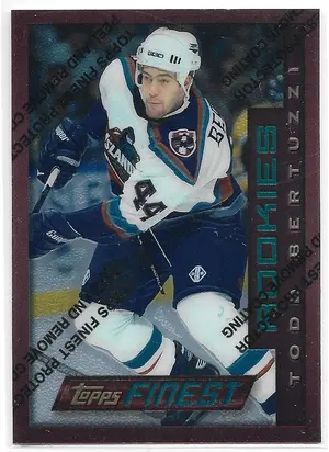 1995-96 Finest #146 Todd Bertuzzi RC (Bronze, Rookies)