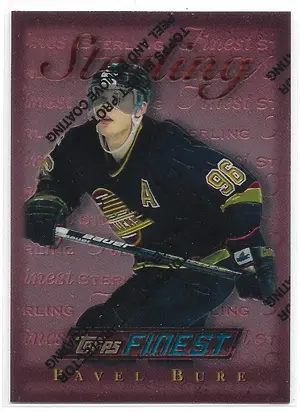1995-96 Finest #75 Pavel Bure (Bronze, Sterling)