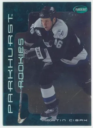 2001-02 PARKHURST - MARTIN CIBAK #346 ROOKIES