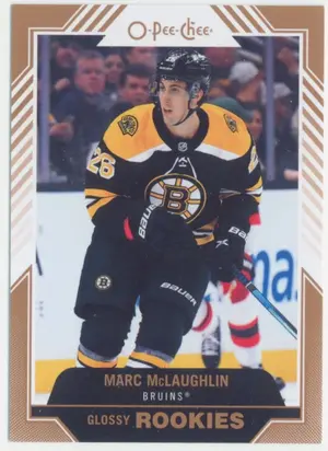 2022-23 UPPER DECK - MARC McLAUGHLIN #R-5 O-PEE-CHEE GLOSSY ROOKIES BRONZE