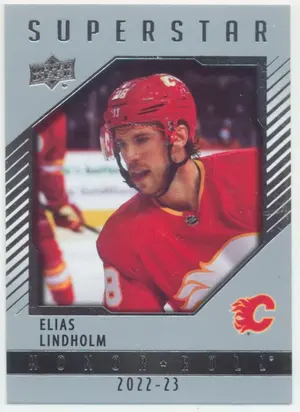 2022-23 UPPER DECK - ELIAS LINDHOLM #HR-47 HONOR ROLL