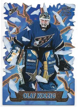 1997-98 Crown Royale Freeze Out Die-Cuts #20 Olaf Kolzig