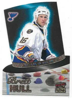 1997-98 Crown Royale Hat Tricks #16 Brett Hull