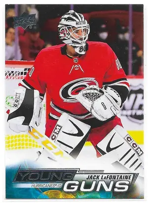 2022-23 Upper Deck #236 Jack LaFontaine RC (Young Guns)