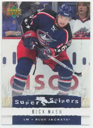 2007-08 UPPER DECK - RICK NASH #SN-20 SUPER SNIPERS