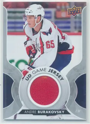 2017-18 UPPER DECK - ANDRE BURAKOVSKY #GJ-BU GAME JERSEY