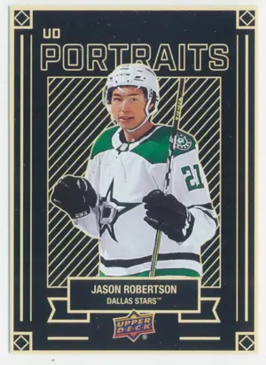 2022-23 UPPER DECK - JASON ROBERTSON #P-21 UD PORTRAITS