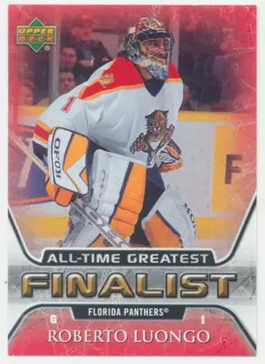 2005-06 UPPER DECK - ROBERTO LUONGO #25 ALL-TIME GREATEST FINALIST