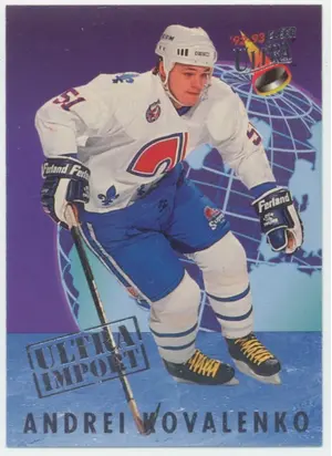 1992-93 FLEER ULTRA - ANDREI KOVALENKO #9 ULTRA IMPORT